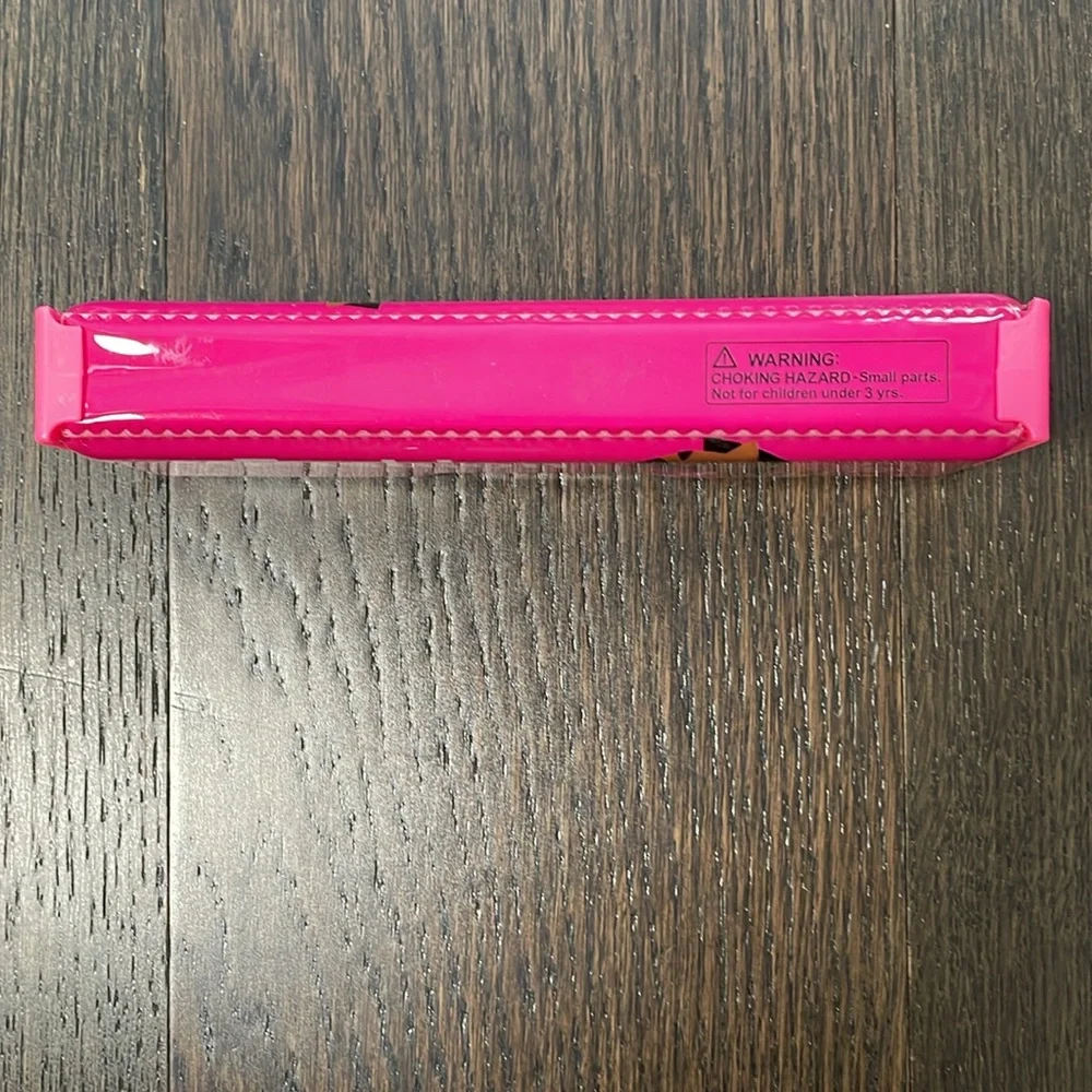 Pink Fashion Pencil Case with Zebra Design